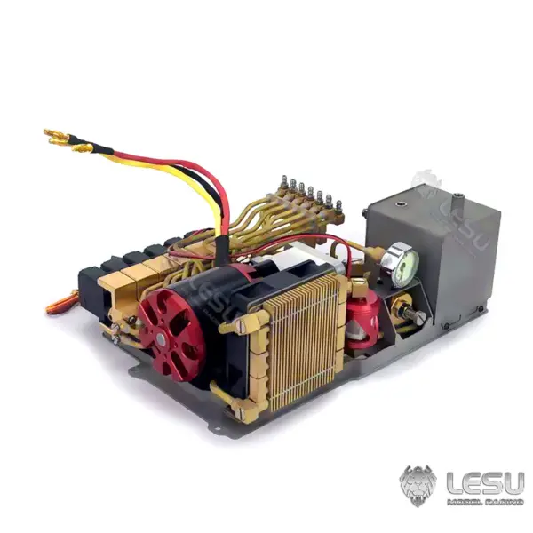 BEST SELLING 1/14 LESU RC Metal Aoue ET30H Wheeled Excavator Hydraulic System Pump Valve Lights Axle Fast Shipment