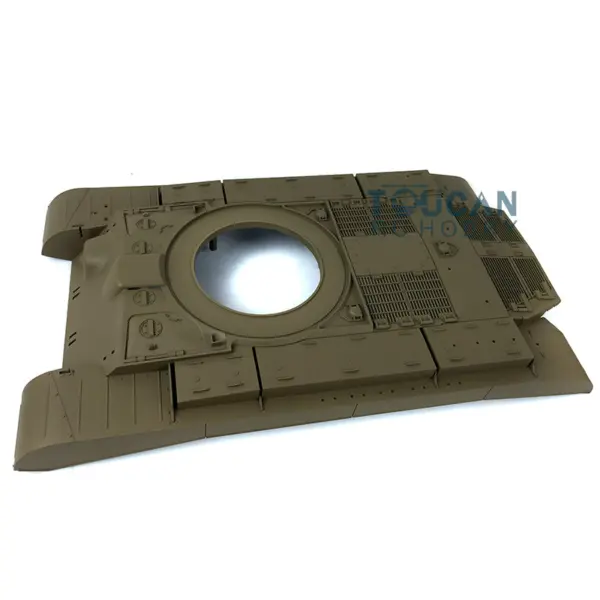 Henglong 1/16 USA M26 Pershing RC Tank 3838 Plastic Chassis Tracks Wheels Decal Shockable Recoil Barrel BB Unit Turret Upper Hull