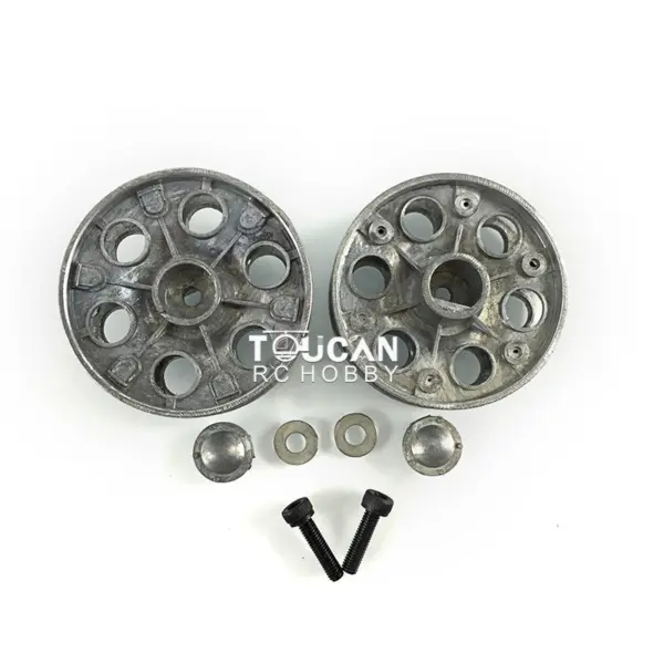 Mato 1/16 Henglong Soviet T34-85 Radio Controlled Ready-To-Run RC Tank Model Metal Sprockets Idlers W/ Bearings Driving Wheels
