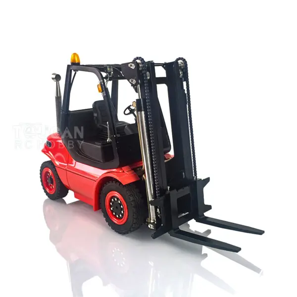 LESU 1/14 RC Hydraulic Forklift Transfer Car Painted RTR Truck Motor Light Battery Radio System Remote Control Vehicles