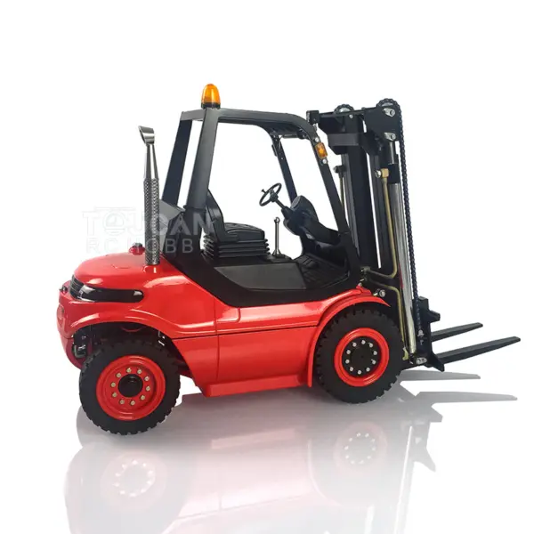 LESU 1/14 RC Hydraulic Forklift Transfer Car Painted RTR Truck Motor Light Battery Radio System Remote Control Vehicles