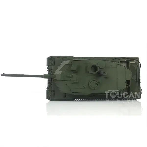 2.4Ghz Remote Control RC Tank Heng Long 1/16 Scale TK7.0 Main Board Leopard2A6 3889 Ready to Run Shooting BBs Turret Rotating