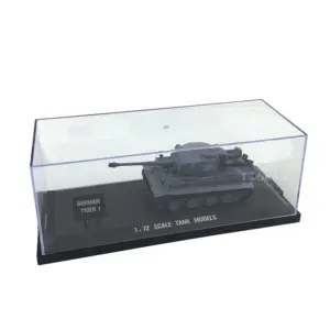 Henglong 1/72 Scale Germany Tiger 1 Tank 3818 U.S. Abrams M1A2 3918 Static Model Simulation Toy Ornament Collection Gift for Boy