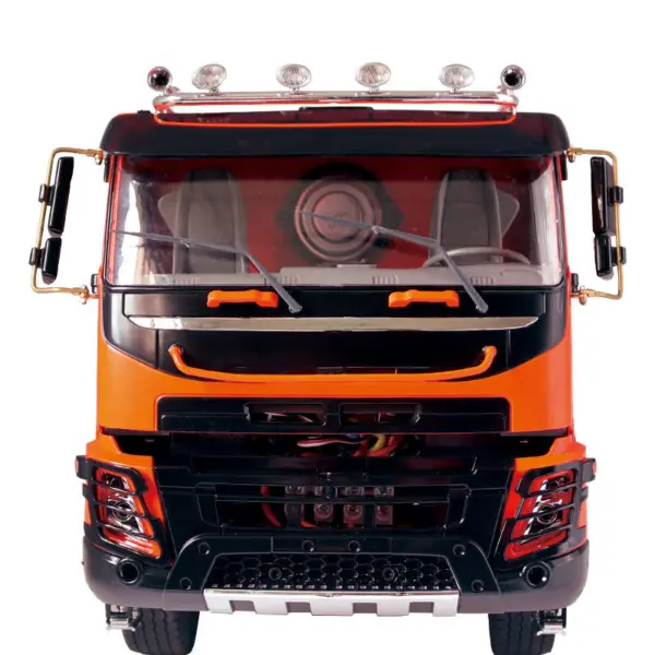 JDM-161 Dump 1/14 8x8 JDMODEL RC Hydraulic Dumper Truck I6S Radio Controller Differential Lock Axle Cylinder Wheel Hubs W/ Hopper