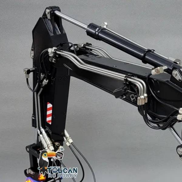 1:14 MTMODEL EC380 Metal 3 Arms Hydraulic Tracked Excavator Assembled and Painted RC Construction Vehicle Heavy Digger Machine