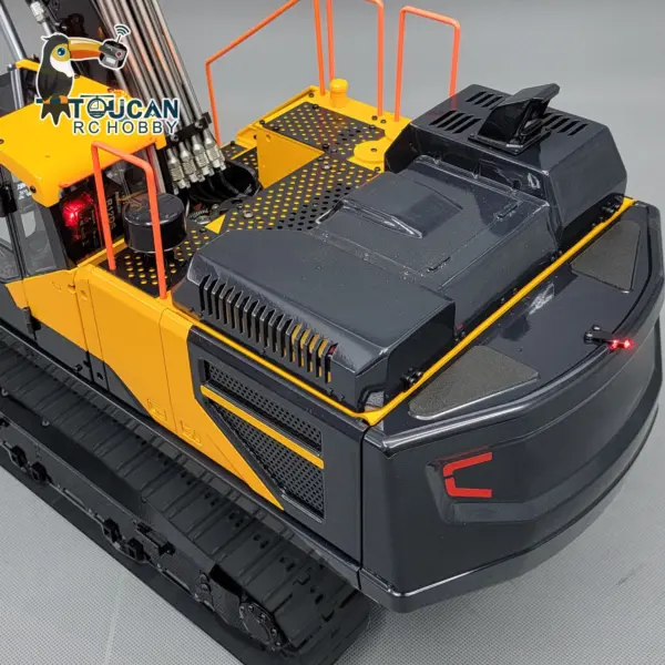 1:14 MTMODEL EC380 Metal 3 Arms Hydraulic Tracked Excavator Assembled and Painted RC Construction Vehicle Heavy Digger Machine