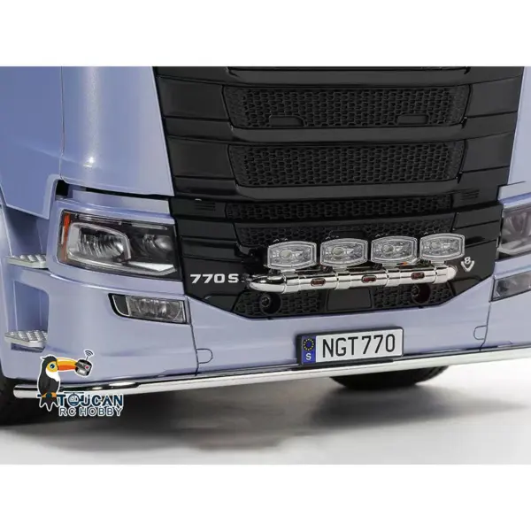 1/14 6X4 RC Tractor Truck 770S 56368 Radio Control Engineering Vehicle Hobby Model Kits Unpainted Emulated Car Motor