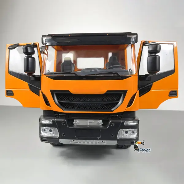 1/14 Metal 4x2 RC Hydraulic Equipment Radio Controlled Dump Truck 2-speed Tipper Hobby Model Painted Assembled PNP Version