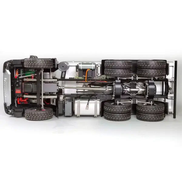 1/14 6x4 Hydraulic RC Dumper Trucks CNC Axles Metal Remote Controlled Tipper Car Toy Hobby Model for Adults Children