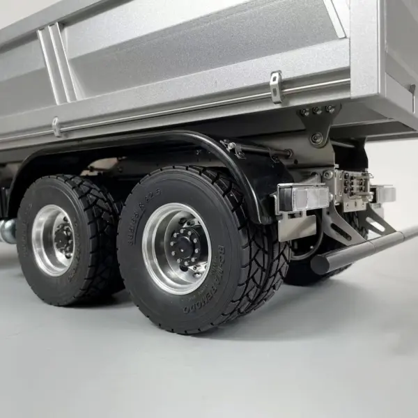 1/14 6x4 Hydraulic RC Dumper Trucks CNC Axles Metal Remote Controlled Tipper Car Toy Hobby Model for Adults Children