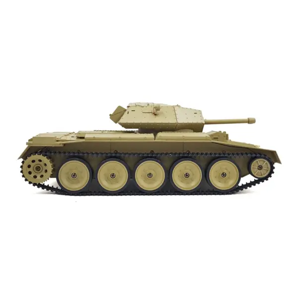1/16 RC Battle Tank CoolBank Crusader MK III 2.4G Remote Control RTR Military Tank Model 360 Degrees Turret Rotary Smoke Sound Lights