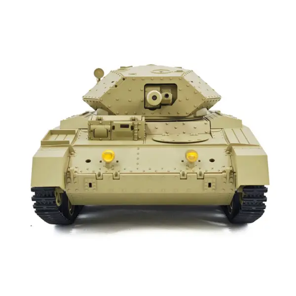 1/16 RC Battle Tank CoolBank Crusader MK III 2.4G Remote Control RTR Military Tank Model 360 Degrees Turret Rotary Smoke Sound Lights