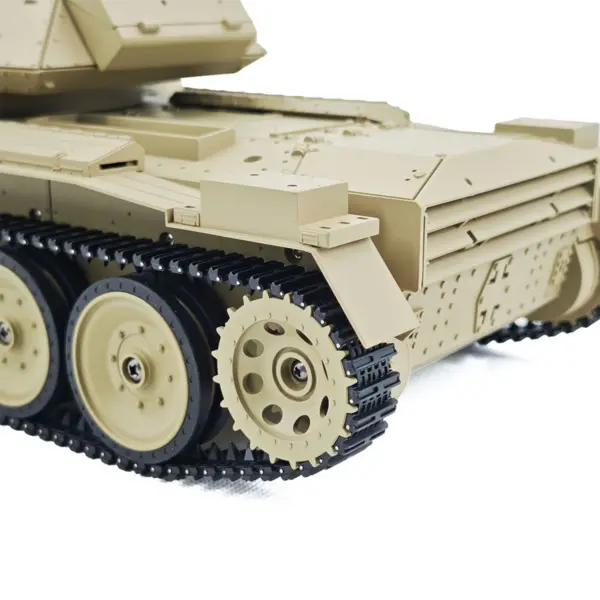 1/16 RC Battle Tank CoolBank Crusader MK III 2.4G Remote Control RTR Military Tank Model 360 Degrees Turret Rotary Smoke Sound Lights