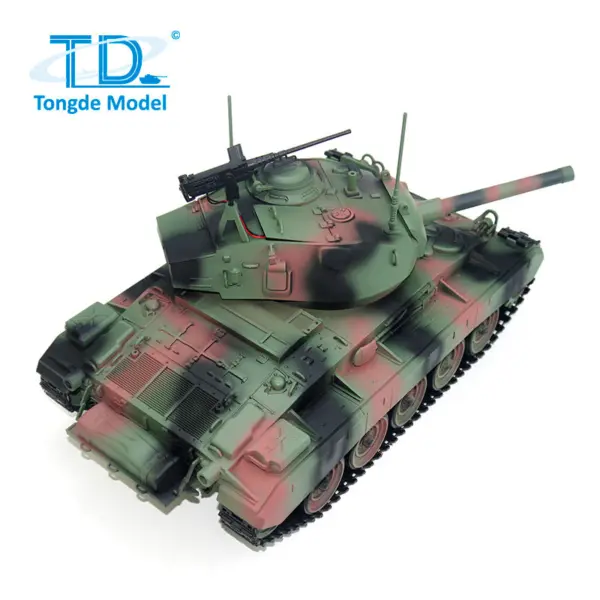 Tongde M24 Chaffee 1/16 RC Light Tank Infrared Combating System Military Model Barrel Recoil Metal Upgraded Wheels Gearbox 320