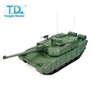1/16 Tongde RC Tank H2408 Leclerc Battle Tank RTR Infrared BB Shooting Barrel Recoil 320 Degree Electric Toy Model Battery