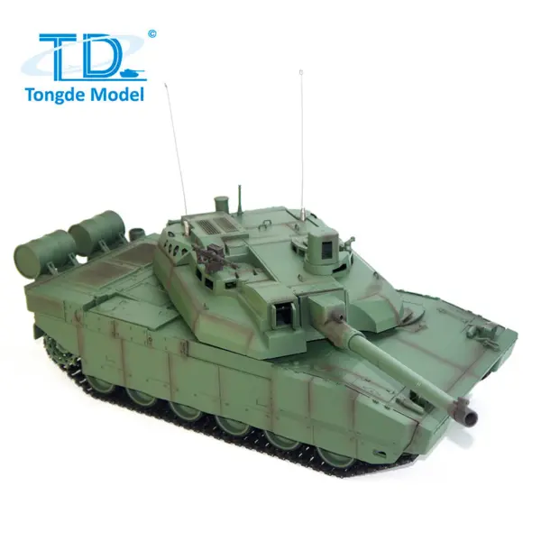 1/16 Tongde RC Tank H2408 Leclerc Battle Tank RTR Infrared BB Shooting Barrel Recoil 320 Degree Electric Toy Model Battery
