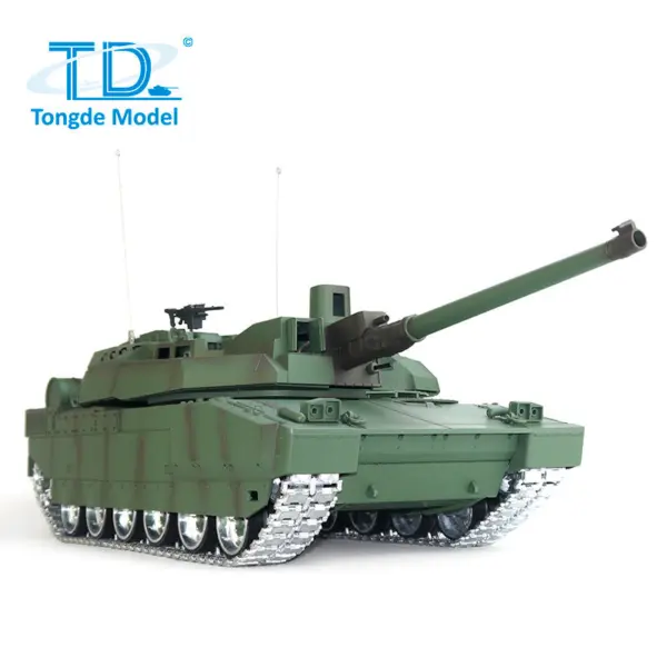 TD 1/16 RC Military Tank H2408 Leclerc Battle Tank Metal Driving Wheel Road Wheel Gearbox Infrared BB Barrel Recoil Smoke Unit