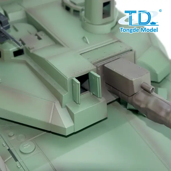 TD 1/16 RC Military Tank H2408 Leclerc Battle Tank Metal Driving Wheel Road Wheel Gearbox Infrared BB Barrel Recoil Smoke Unit