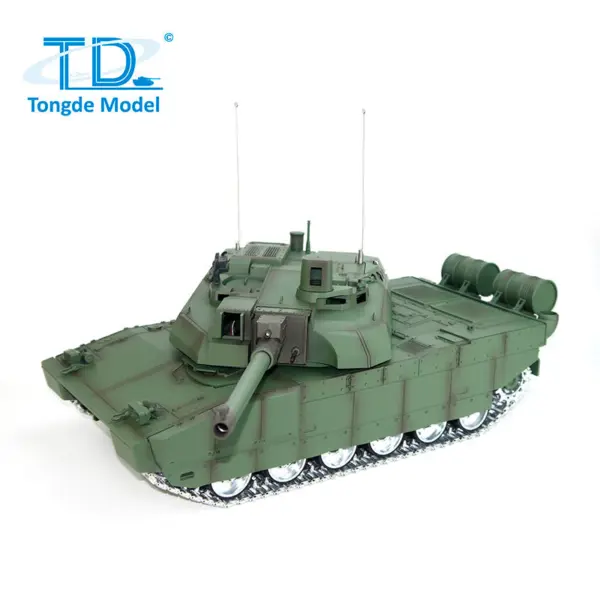 TD 1/16 RC Military Tank H2408 Leclerc Battle Tank Metal Driving Wheel Road Wheel Gearbox Infrared BB Barrel Recoil Smoke Unit
