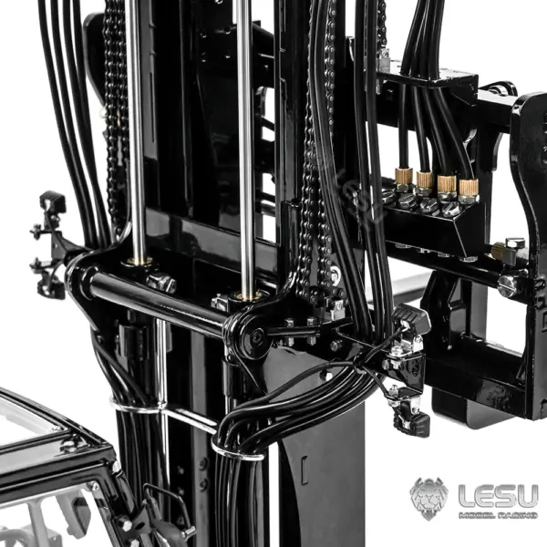 LESU 1/14 Aoue-LD16S Metal RC Hydraulic Forklift Remote Control Wheeled Car RTR Version Painted Assembled Models