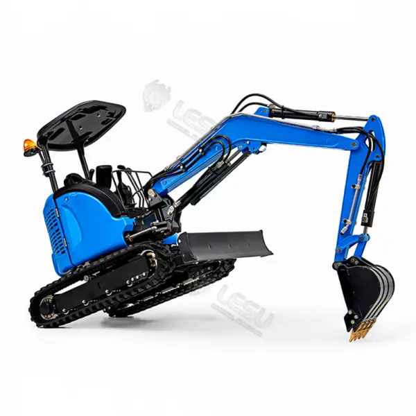 Metal LESU PC30 1/14 RC Hydraulic Excavator Mini Pump 6CH Plunger-type Valve Remote Control Digger RTR Flysky ST8 Radio Battery