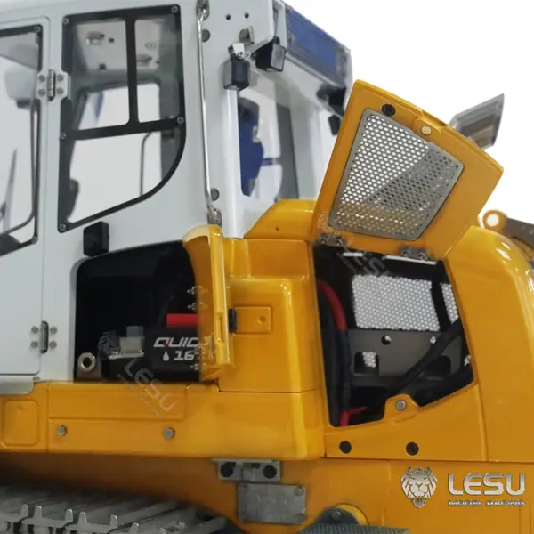 LESU 1/14 Metal 636 Hydraulic Tracked 2CH Valve RC Assembled and Painted Loader PL18EVLITE Radio Light Sound System Motor