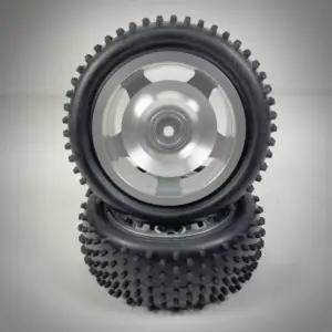 1:10 Alu. Buggy Wheel Set 4wd Pin Front 12mm Hex (2)