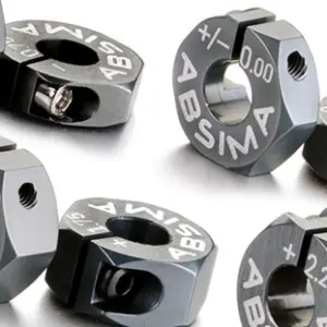Alu 7075 T6 Wheel Hubs Offset +1.50mm 1:10 (2)