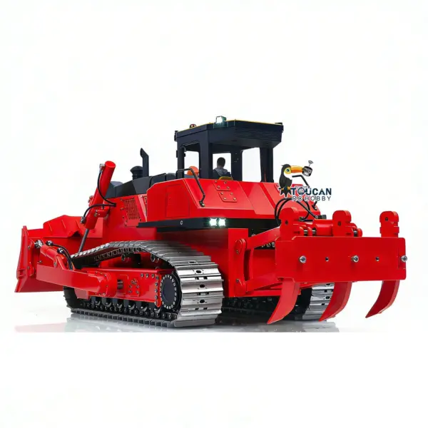 Limited-time Offer Metal 1/12 RC Hydraulic Bulldozer D155AX Heavy Duty Model Dozer 7 Way Valve 1.0L Oil Pump 5 Plows Radio Master TX15 Battery RTR