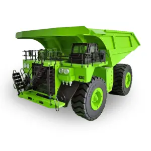 Metal 1/20 793D RC Hydraulic Mining Car Remote Control Dumper Finished Truck Models Flysky FS-i6X Radio Heavy Construction Cars
