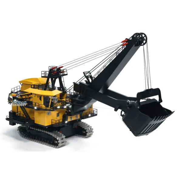 1/25 Metal Electric Rope Shovel Excavator RC Mining Equipment Heavy Machine Emulated Digger Model Radio System ST8 PL18EV RTR PNP