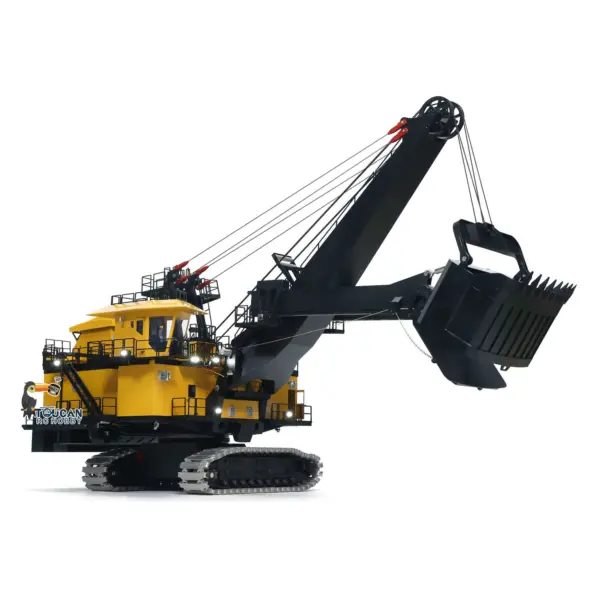 1/25 Metal Electric Rope Shovel Excavator RC Mining Equipment Heavy Machine Emulated Digger Model Radio System ST8 PL18EV RTR PNP