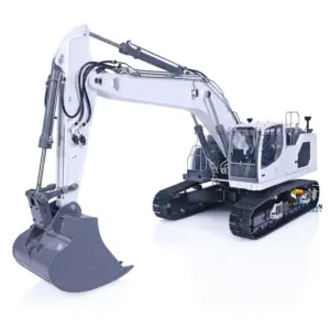 1/14 Scale LESU 945 Metal Hydraulic RC Digger LESU Aoue-LR945 Wireless Radio Control Excavator Assembled Painted Lights System 7CH Valve
