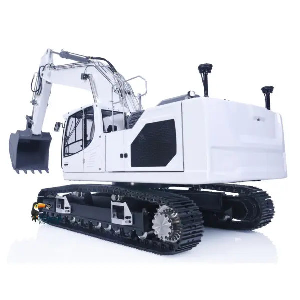 1/14 Scale LESU 945 Metal Hydraulic RC Digger LESU Aoue-LR945 Wireless Radio Control Excavator Assembled Painted Lights System 7CH Valve