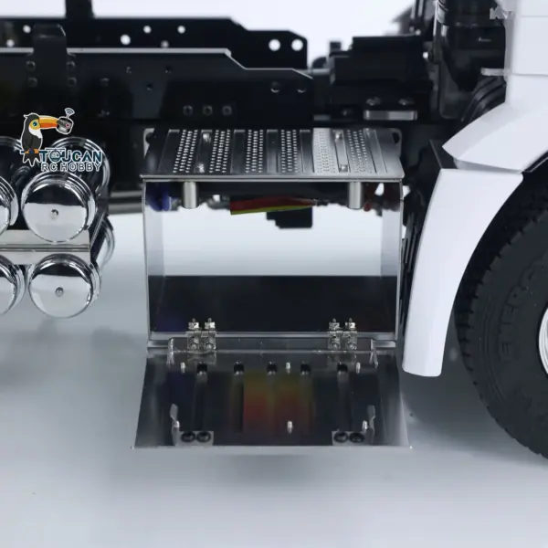 2Speed 3348 Metal Chassis 1/14 RTR RC Hydraulic Dumper Remote Control Tipper Model NO Lock Differential Axle Light Sound Battery