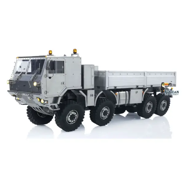 Metal 1/14 RC Hydraulic Off Road Military Truck T815 Remote Control 3Speed 8*8 Roll on off Dumper Model Paladin ST8 Radio
