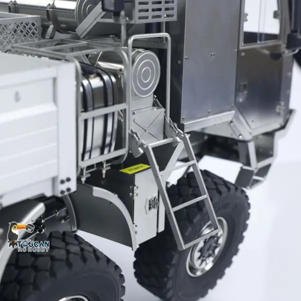 Metal 1/14 RC Hydraulic Off Road Military Truck T815 Remote Control 3Speed 8*8 Roll on off Dumper Model Paladin ST8 Radio