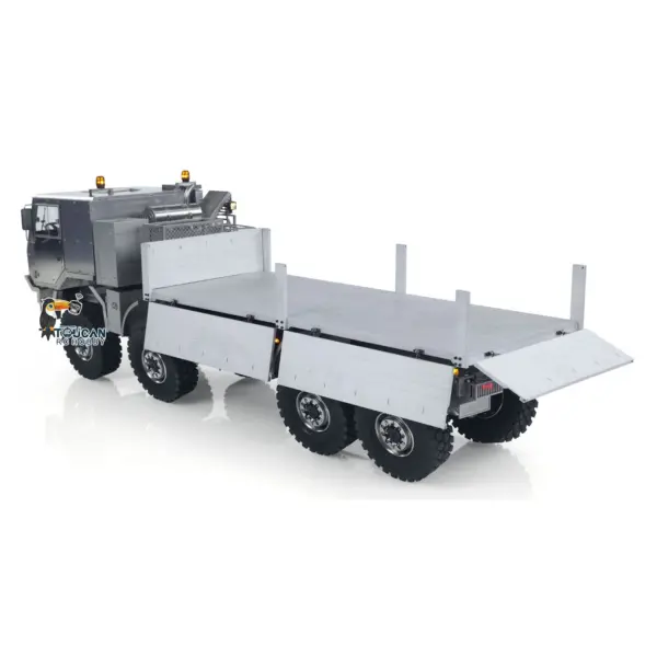 Metal 1/14 RC Hydraulic Off Road Military Truck T815 Remote Control 3Speed 8*8 Roll on off Dumper Model Paladin ST8 Radio
