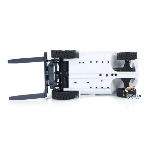 1/14 Metal Hydraulic RC Forklift Remote Controlled Wheeled Transfer Car Construction Vehicles Light Sound FlySky I6S Radio Controller PNP RTR
