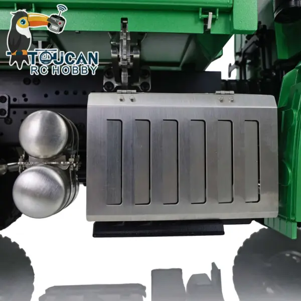 LESU 1/14 6*6 3Axles 3-way RC Hydraulic Dumper Radio Control Tipper Assembled Painted Cabin Body Sound Light System I6S Battery