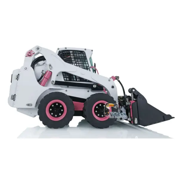 Customized LESU Hydraulic RC Loader Aoue LT5H 1/14 Wheeled Skid-Steer I6S Radio Car Metal Booms Ready to Go Finished Gifts Toy