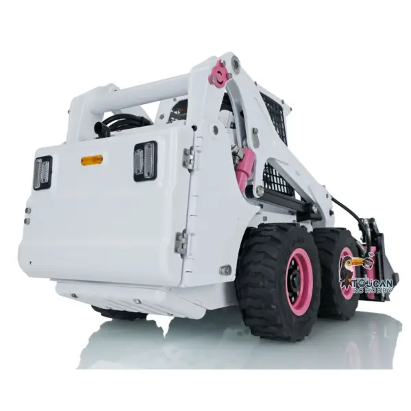 Customized LESU Hydraulic RC Loader Aoue LT5H 1/14 Wheeled Skid-Steer I6S Radio Car Metal Booms Ready to Go Finished Gifts Toy
