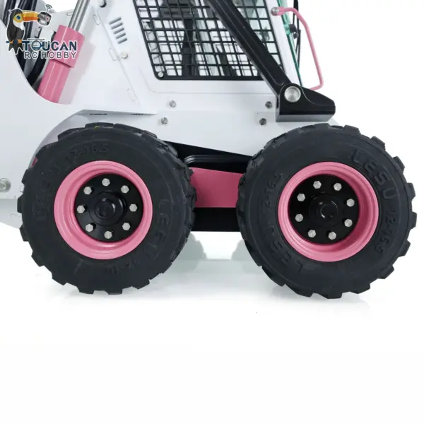 Customized LESU Hydraulic RC Loader Aoue LT5H 1/14 Wheeled Skid-Steer I6S Radio Car Metal Booms Ready to Go Finished Gifts Toy
