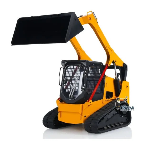 1/14 RC Hydraulic Skid-Steer Tracked Loader SM770 Remote Control Car Light Sound