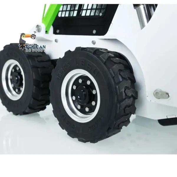 Customized LESU Hydraulic RC Loader Aoue LT5H 1/14 Wheeled Skid-Steer I6S Radio Car Metal Booms Ready to Go Finished Gifts Toy