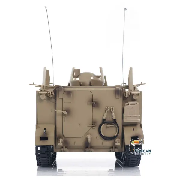 1/16 Tongde RC Tank M2412-B M113A1 ACAV Infrared 360 Turret Rotation Smoking Light Sound Remote Control Electric Model RTR