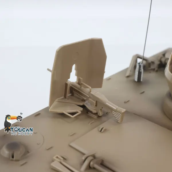1/16 Tongde RC Tank M2412-B M113A1 ACAV Infrared 360 Turret Rotation Smoking Light Sound Remote Control Electric Model RTR