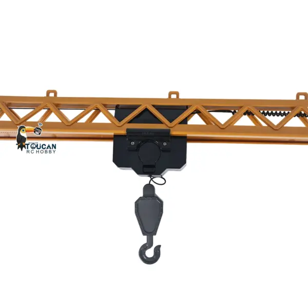 HUINA Toys Radio Lifting Tower Crane Model 1/14 Ready-To-Go 12CH 585 Gift 2.4G Remote Controller Battery Movable Crane Body Rotary