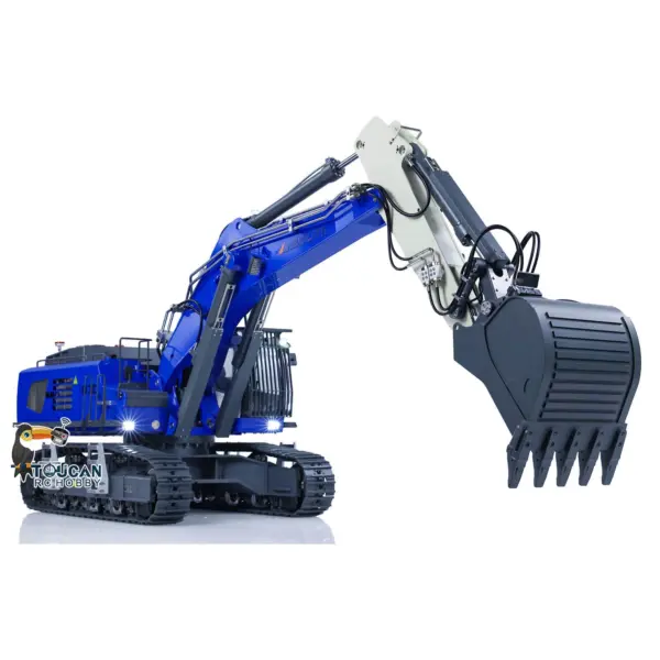 Kabolite K970 100S Pro 1/14 RC Excavator Metal Hydraulic Digger Model Remote Control Construction Vehicle Light Sound Paladin PL18EV Lite Radio Smoking GPS Sticker Battery