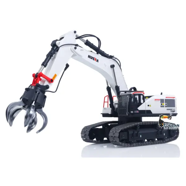 1/14 HUINA RC Metal Remote Controlled Excavator 1594 594 2.4G Radio Light Battery USB 22CH Sound Gift Boys Girls
